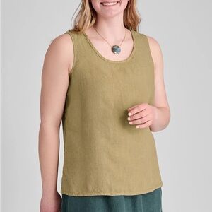 Flax Fundamental Linen Tank Top